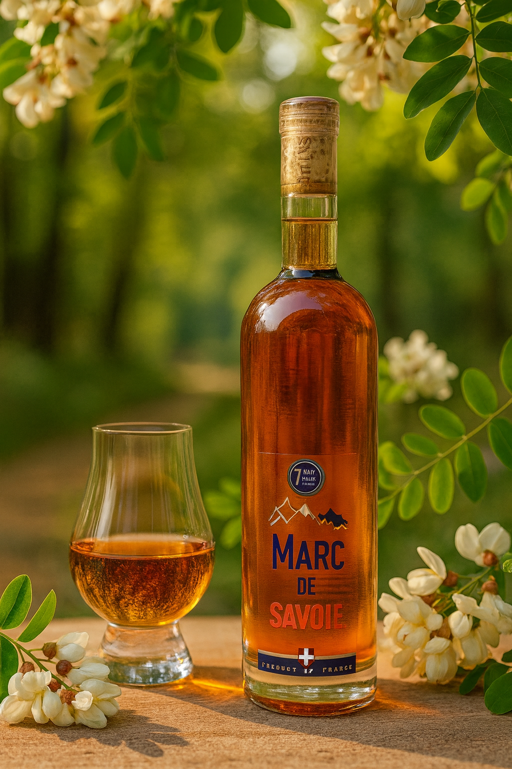 Marc de Savoie Appellation d'Origine Réglementée 7 ans d'âge 52% vol. 0,70L